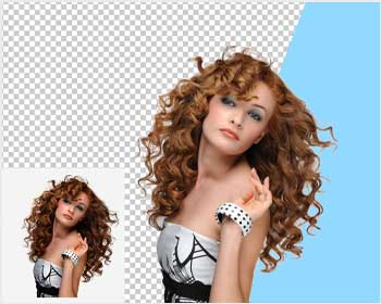 Hair masking services at edit picture online